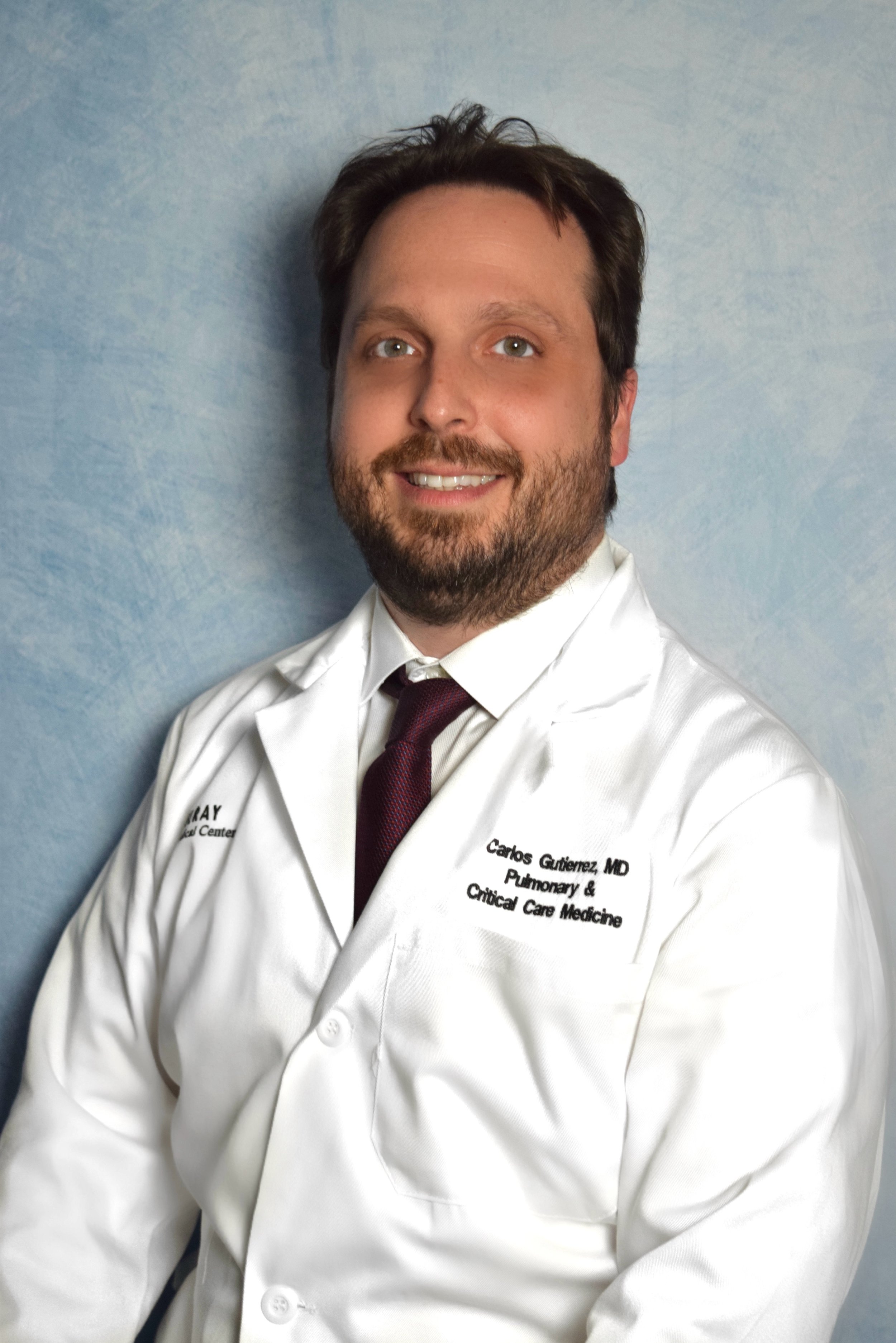 Portrait of Carlos Alberto Gutierrez Jr, MD, Pulmonologist · Chief of Medicine, Delray Medical Center